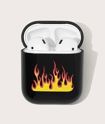 Alevli Airpods Kılıfı