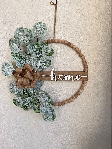 Tasarımcı Okaliptüs home kapı süsü