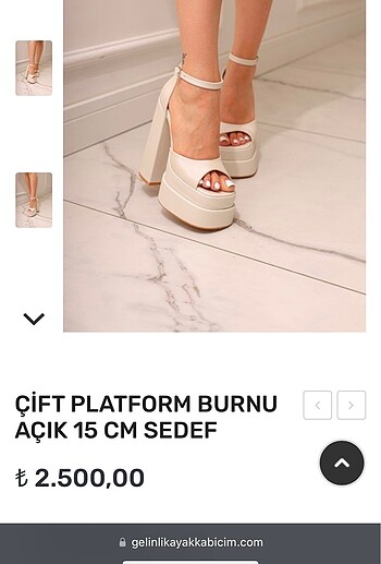 Gelinlik ayakkabısı