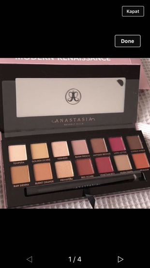 Anastasia Beverly Hills Anastasia beverlyhılls modern renaissance malet