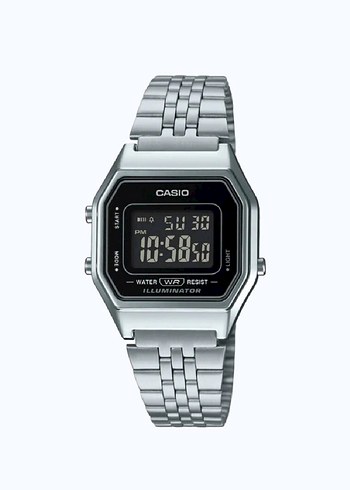 Orjinal Casio Retro Kadın Mini Dijital Saat