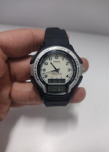 Beden Orjinal Casio WS300 Beyaz Erkek Saat HATASIZ