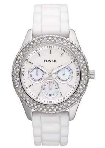 Orijinal Fossil ES3001 Kadın Saat Beyaz HATASIZ