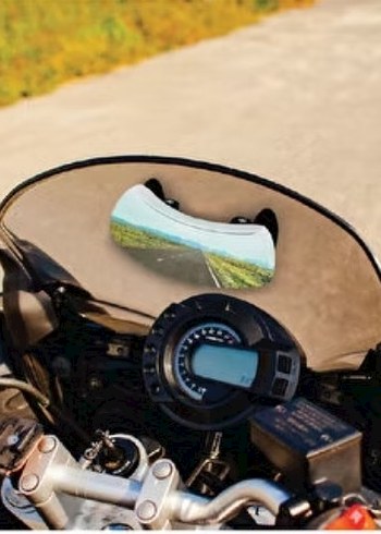 180 Derece Geniş Açılı Motosiklet Kör Nokta Aynası - Görsel 7