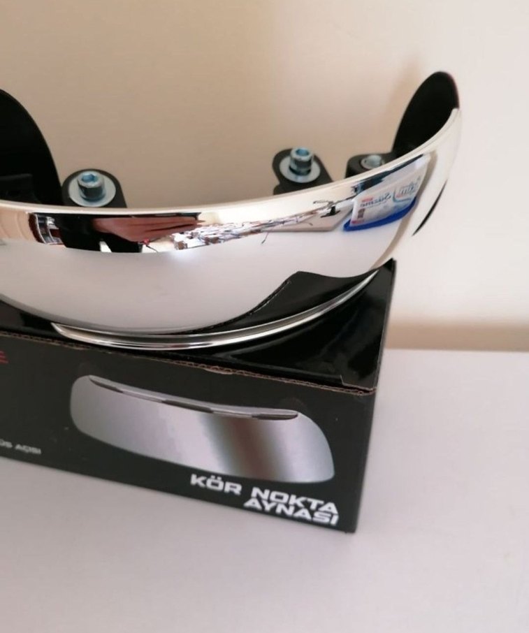 180 Derece Geniş Açılı Motosiklet Kör Nokta Aynası - Görsel 3