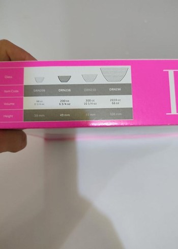 Lav 6'lı Derin Kase Takım 200cc - Görsel 5