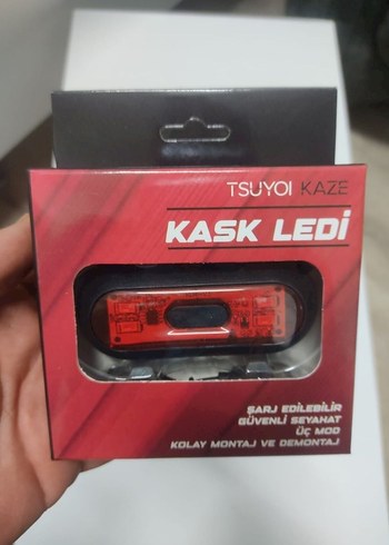 Kask Ledi Sıfır Kapalı Kutu - Görsel 2