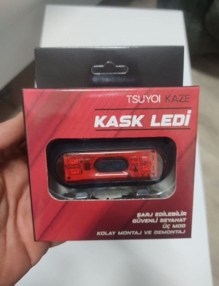 Kask Ledi Sıfır Kapalı Kutu - Görsel 2