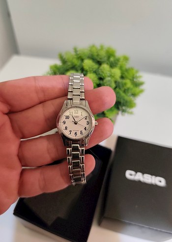 Orijinal Casio LTP-1275 Mini Çelik Saat SIFIR - Görsel 10