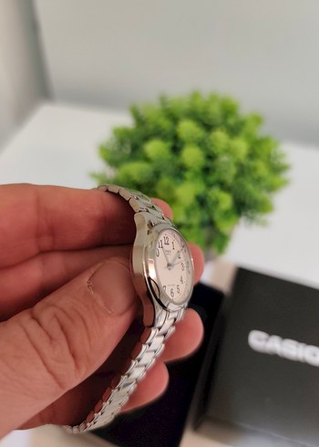 Orijinal Casio LTP-1275 Mini Çelik Saat SIFIR - Görsel 9