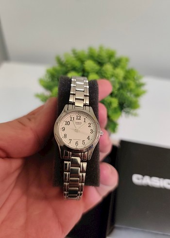 Orijinal Casio LTP-1275 Mini Çelik Saat SIFIR - Görsel 5