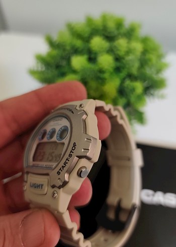 Orjinal Casio W214 HC Erkek Saat Krem Renk SIFIR - Görsel 9