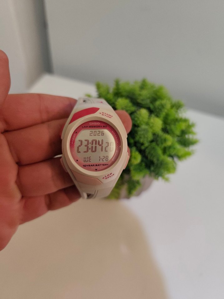 Orjinal Casio STR300 Kadın Sporcu Saat HATASIZ - Görsel 3