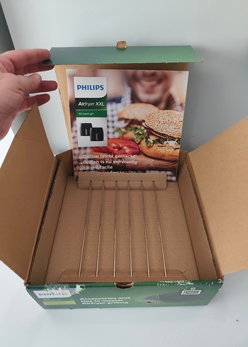 Philips Airfryer XXL Izgara Master Kiti SIFIR - Görsel 6