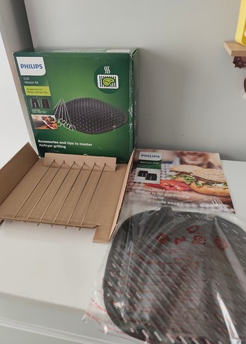 Philips Airfryer XXL Izgara Master Kiti SIFIR - Görsel 7