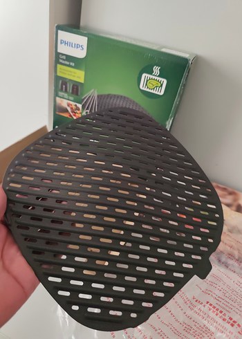 Philips Airfryer XXL Izgara Master Kiti SIFIR - Görsel 8