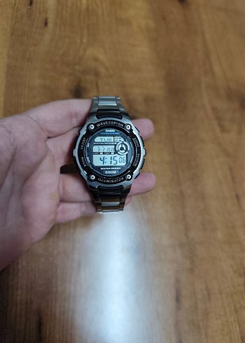 Orjinal Casio WAVE CEPTOR Çelik Kasa/Kordon - Görsel 11