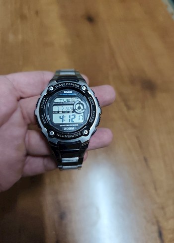 Orjinal Casio WAVE CEPTOR Çelik Kasa/Kordon - Görsel 6