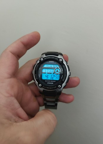 Orjinal Casio WAVE CEPTOR Çelik Kasa/Kordon - Görsel 2