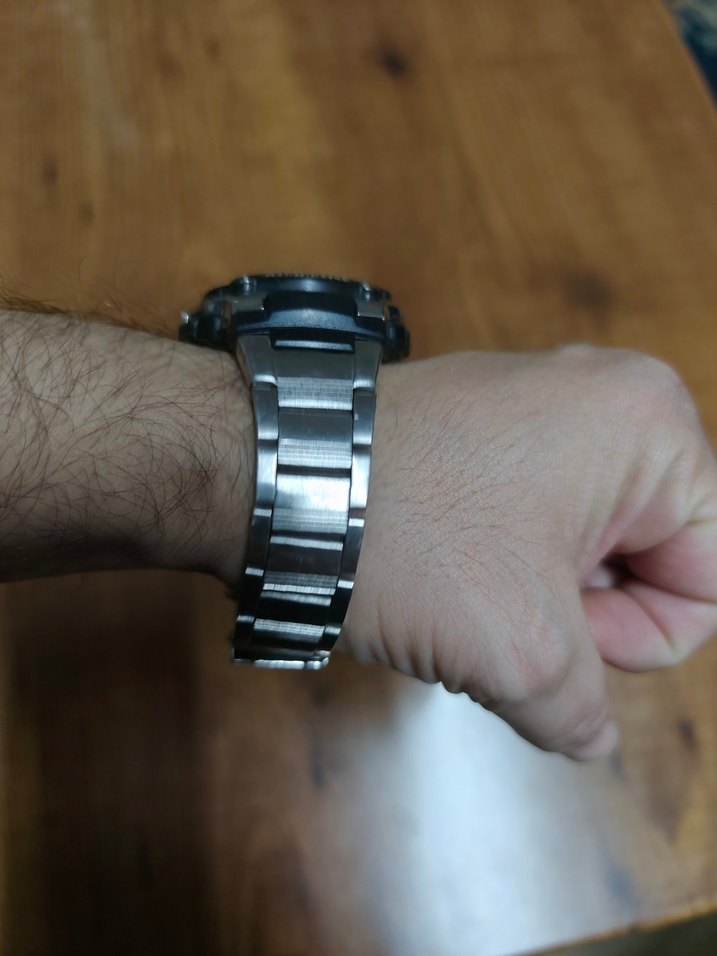 Orjinal Casio WAVE CEPTOR Çelik Kasa/Kordon - Görsel 4