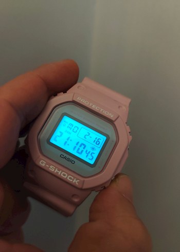 Orjinal CASIO G-SHOCK DW-5600 PEMBE HATASIZ - Görsel 4