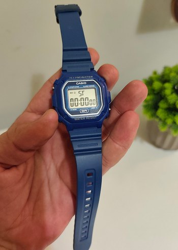 Orjinal Casio F-108WH Erkek Saat Lacivert - Görsel 9