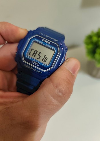 Orjinal Casio F-108WH Erkek Saat Lacivert - Görsel 4