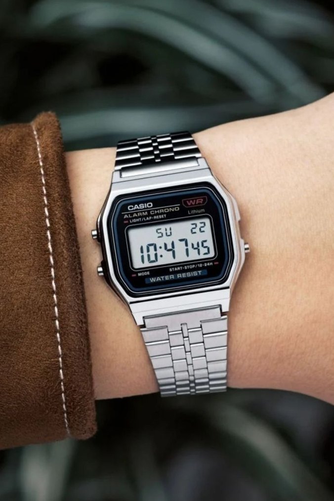 Orjinal Casio A159W Digital Erkek Saat - Görsel 2