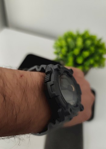 Orjinal Casio WS1300H Erkek Saat SIFIR Gri Kasa - Görsel 9