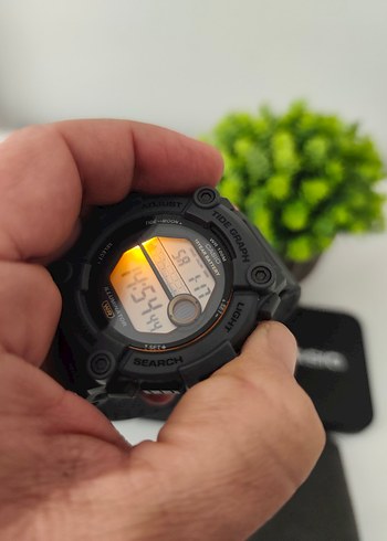 Orjinal Casio WS1300H Erkek Saat SIFIR Gri Kasa - Görsel 5