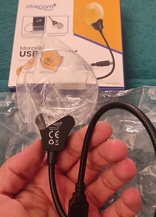Beden Starcom Mercekli USB LED Işık Beyaz