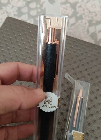  Beden Renk Articolo Metal Şık Tükenmez Kalem 2'li Takım