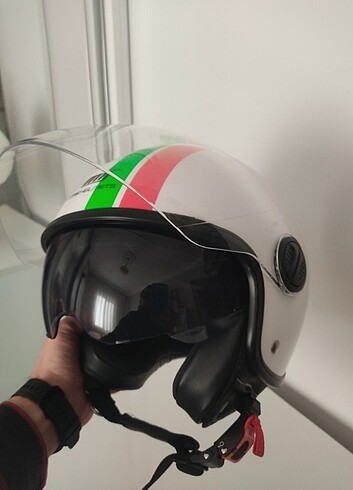 MTS HELMETS Güneş Vizörlü MTS-809-A Kadın Kask XS 53-54cm - Görsel 2