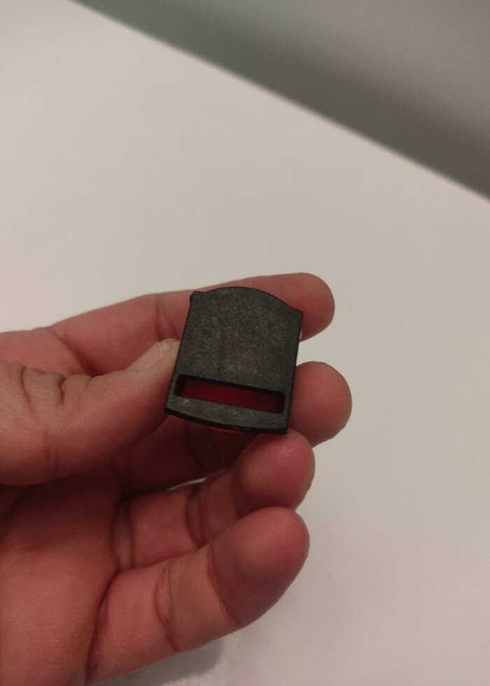 Kask Kayış Klipsi (Mandalı) Dişi Uç - Görsel 2