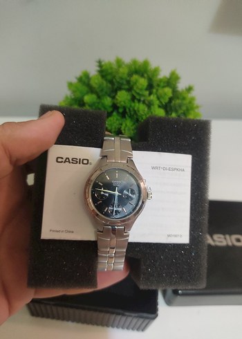 Casio Orjinal Casio LTP-2064 Siyah 3 Kadran Kadın Saat Hatasız