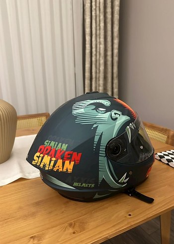 AXXIS DRAKEN SİMİAN FULL FACE KASK M 57-58CM SIFIR - Görsel 17