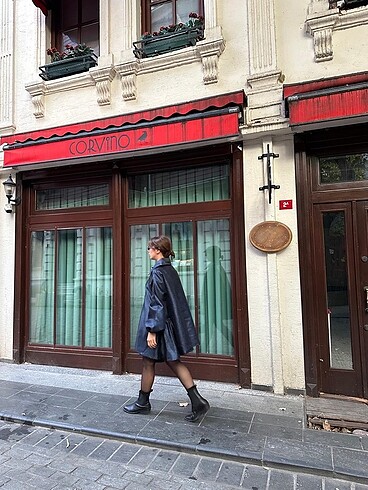 Özel tasarım pastelist jakar elbise - Görsel 7