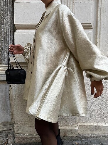 Özel tasarım jakar elbise - Görsel 9