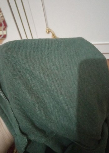 Yeşil Askılı Kemerli Kadın Şort Salopet - Görsel 9