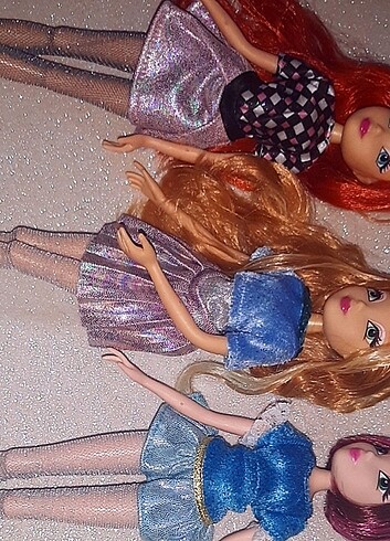 Beden Renk Winx club winx oyuncak bebekler