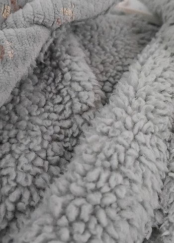 Gri Düğmeli Bebek Tulumu - Görsel 6