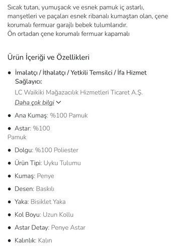 Bebek uyku Tulumu - Görsel 6