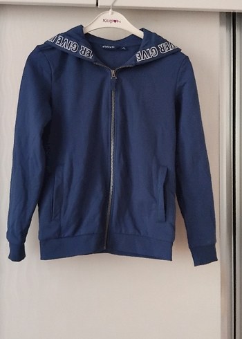 Erkek Çocuk Kapüşonlu Fermuarlı Sweatshirt - Görsel 5