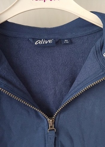 Erkek Çocuk Kapüşonlu Fermuarlı Sweatshirt - Görsel 3