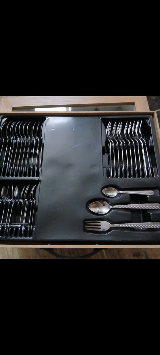 Elif Lüx 18/10 Paslanmaz Çelik Çatal Kaşık Bıçak Seti - Görsel 3