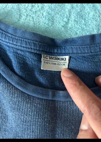 Erkek Çocuk Lacivert Çizgili Sweatshirt - Görsel 5