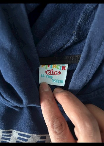 Erkek Çocuk Lacivert Çizgili Sweatshirt - Görsel 6