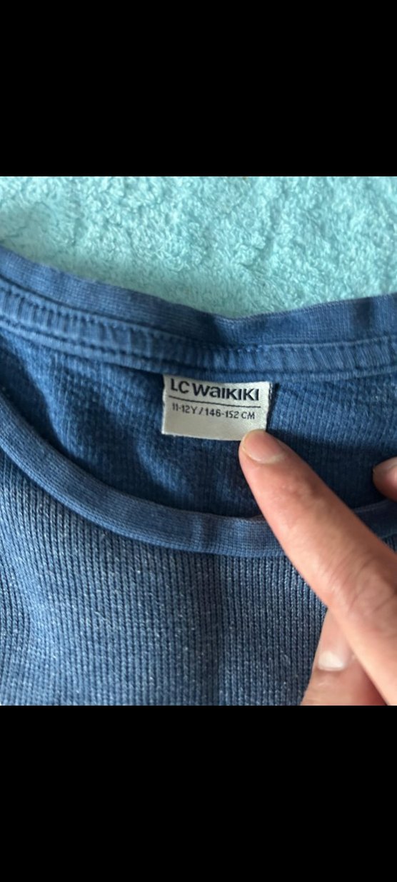 Erkek Çocuk Lacivert Çizgili Sweatshirt - Görsel 5