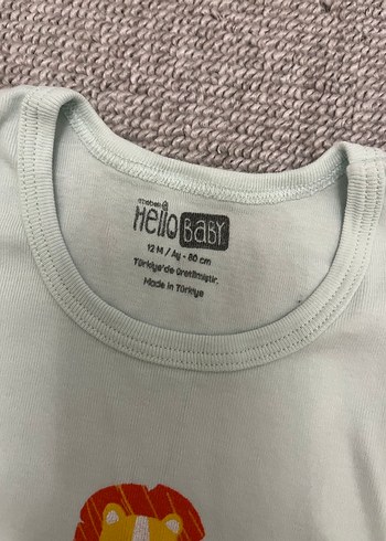 Gri Baskılı Çocuk Atlet - Görsel 2