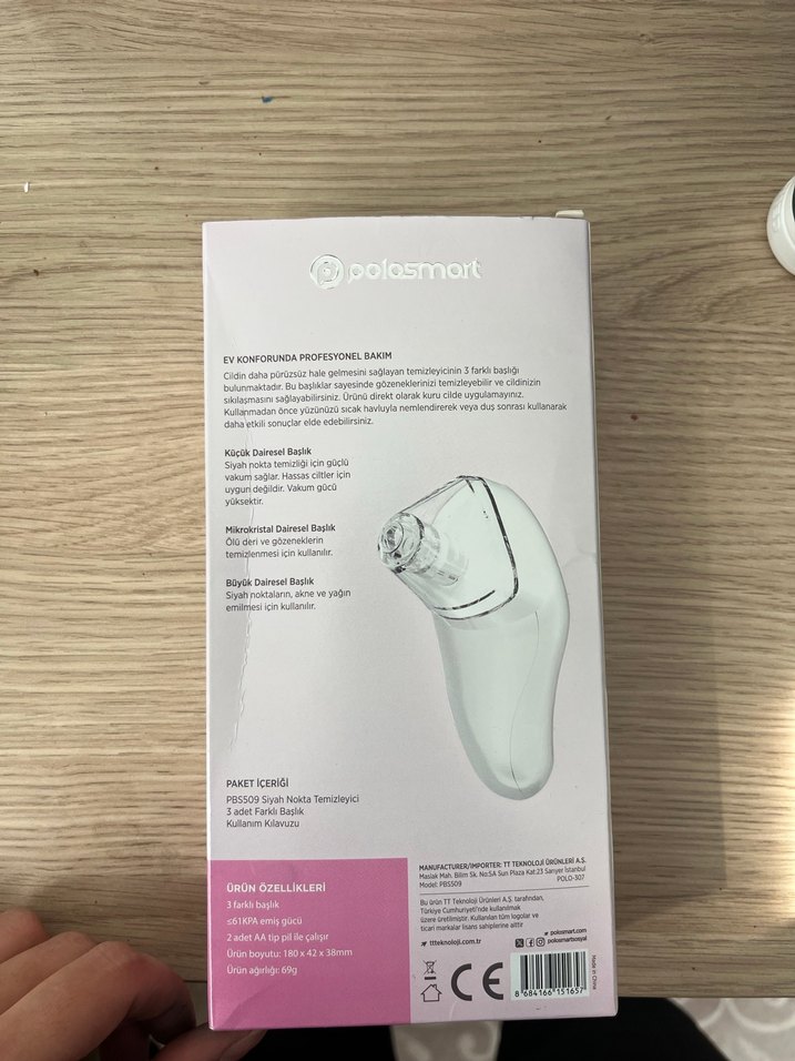 Polasmart Siyah Nokta Temizleyici Cihaz - Görsel 2